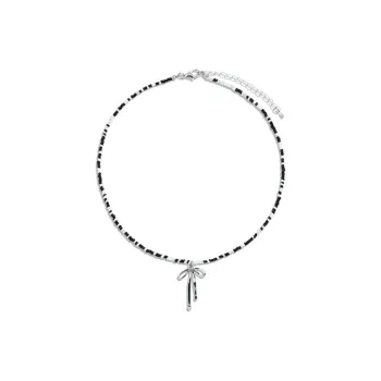 AWE Titanium Steel Dopamine Dressing Sweet And Cute Collarbone Chain With Gift Women's