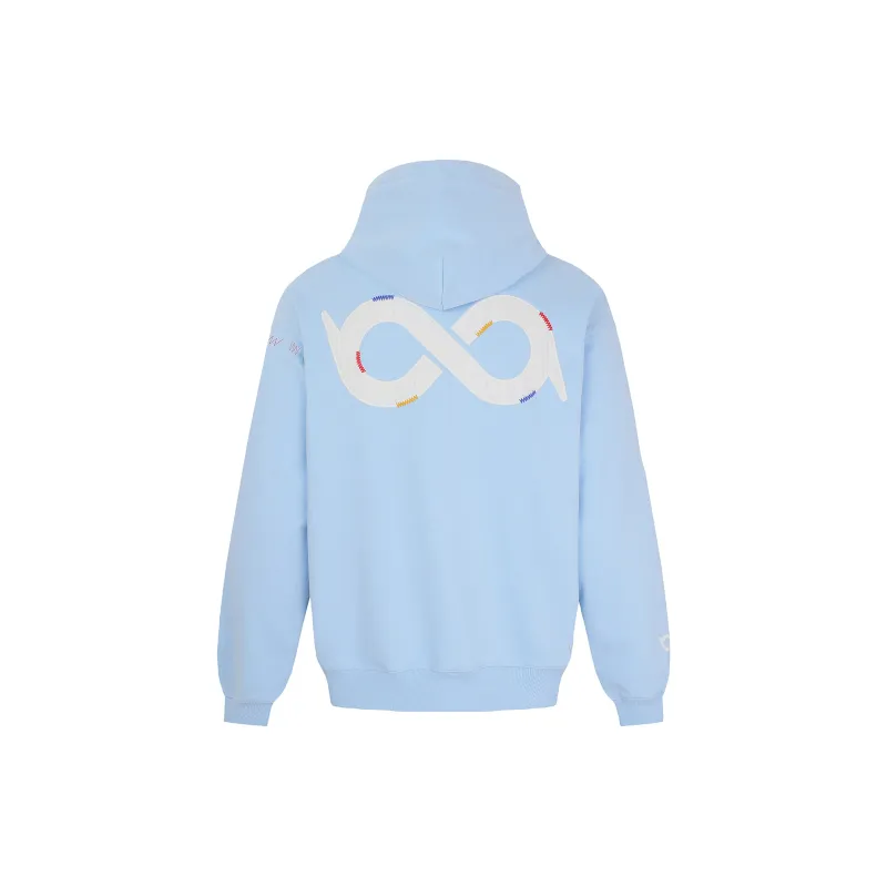 BIPOLAR Sweatshirt Unisex Light Heather Gray Black Blue-9