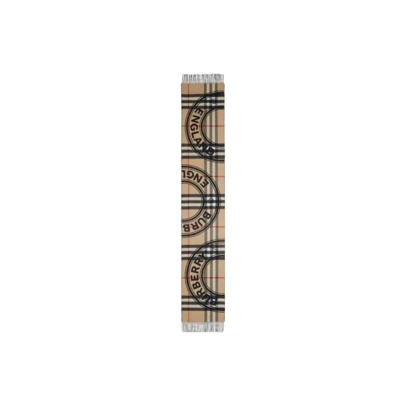 Burberry Montage print Cashmere Scarf-1