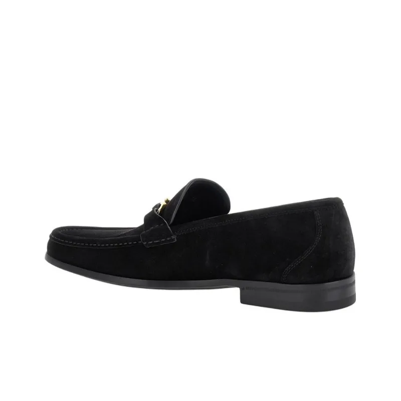 FERRAGAMO GANCINI Loafers Men's Black-3
