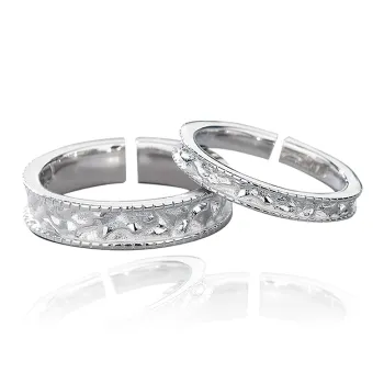 Chongqing Gold Store S999 Fine Silver Rings Unisex