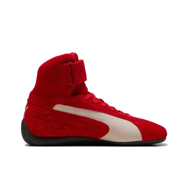 PUMA Durable Breathable High-Top Casual Shoes Unisex Red-1