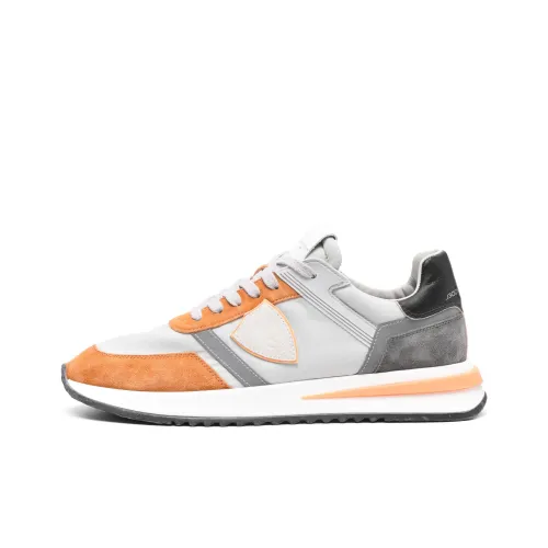 PHILIPPE MODEL Tropez 2.1 Abrasion Resistant Low Top Casual Shoes Men's Taupe