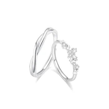 LUCA Sterling Silver S999 Silver Rings Unisex