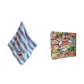 Crayon Shin-Chan Vertical Stripes Square Scarf Blue Purple+Shin-Chan Shopping Bag