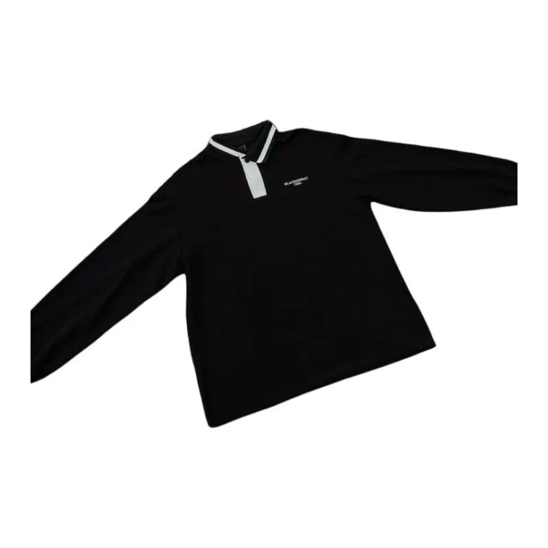 PEDLOR Polo Shirts Men Black-2