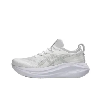 Asics Gel Nimbus 27 White Glacier Grey