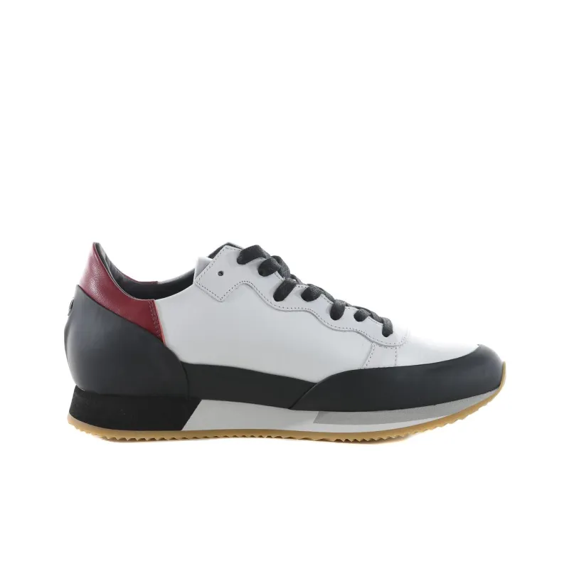 PHILIPPE MODEL Slip Resistant Low Top Casual Shoes Men's White Black-2