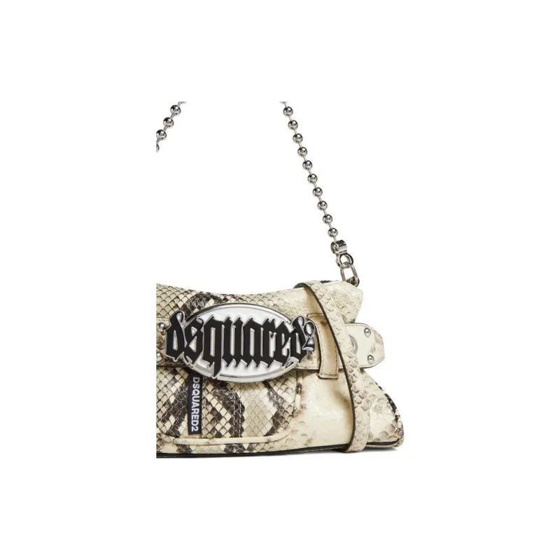 DSQUARED2 Gothic Belt Shoulder Bag-3