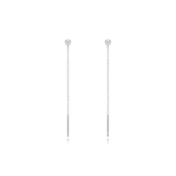 MCK Sterling Silver Drop Earrings Women's