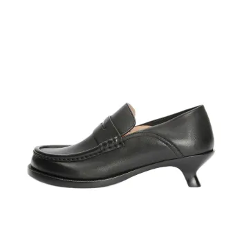 LOEWE Campo Loafers 4cm Women's Black