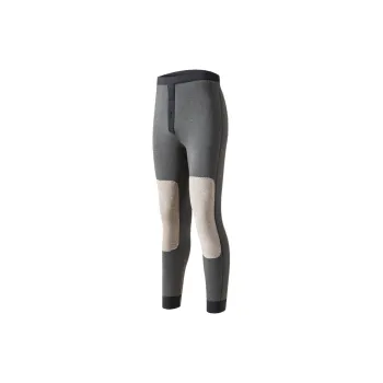 H YXIANG Thermal Pants Men's Blue Gray