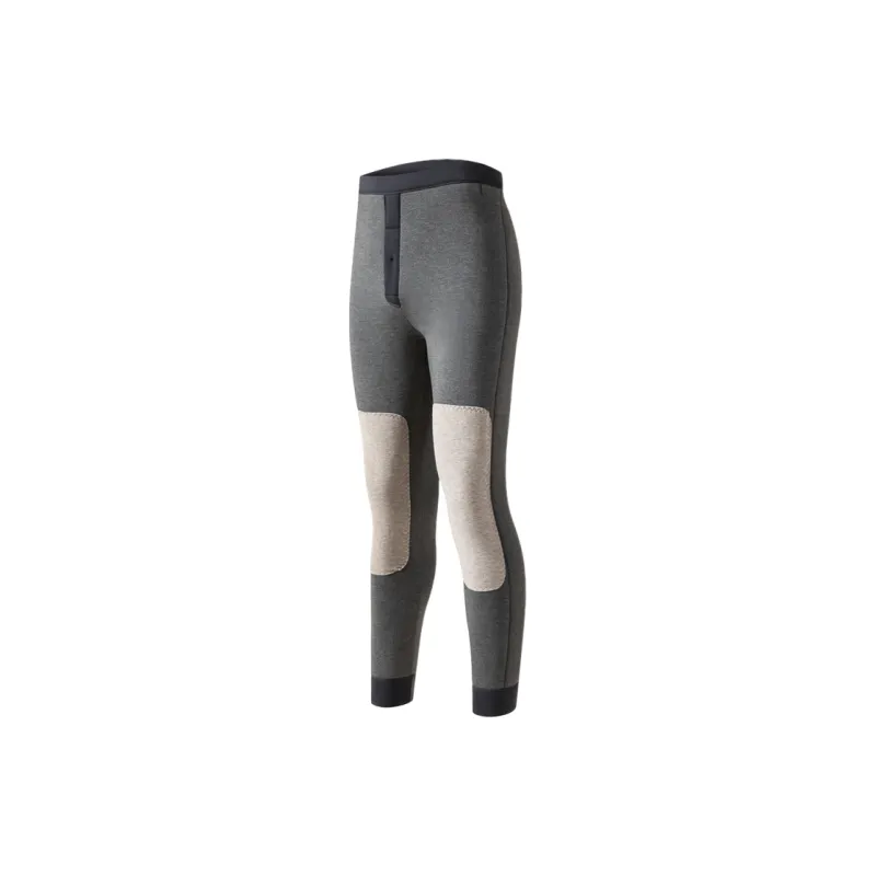 H YXIANG Thermal Pants Men's Blue Gray-0