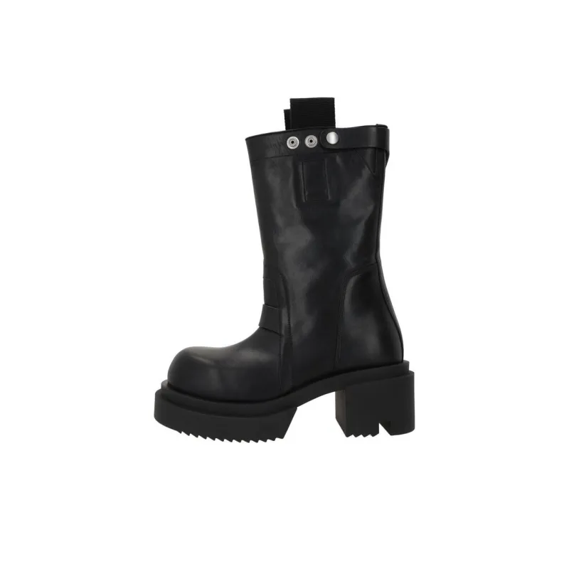 RICK OWENS/RO Bogun Ankle Boots Women's Black-0