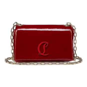 CL LUBOTING Patent Leather Crossbody Bag Shoulder Bag Women's Red