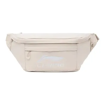 LiNing Polyester Fiber Crossbody Bag, Sling Bag, Fanny Pack Regular Unisex Moonlight Gray