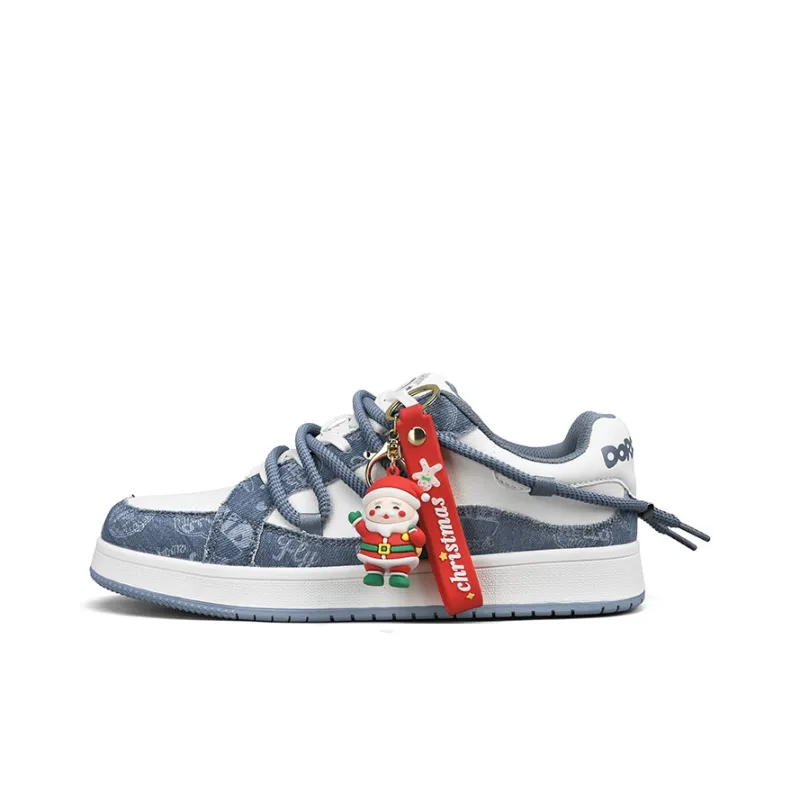 DoraemonA Box Limited Edition Puffy Shoes Low-Top Skateboard Shoes Unisex-395