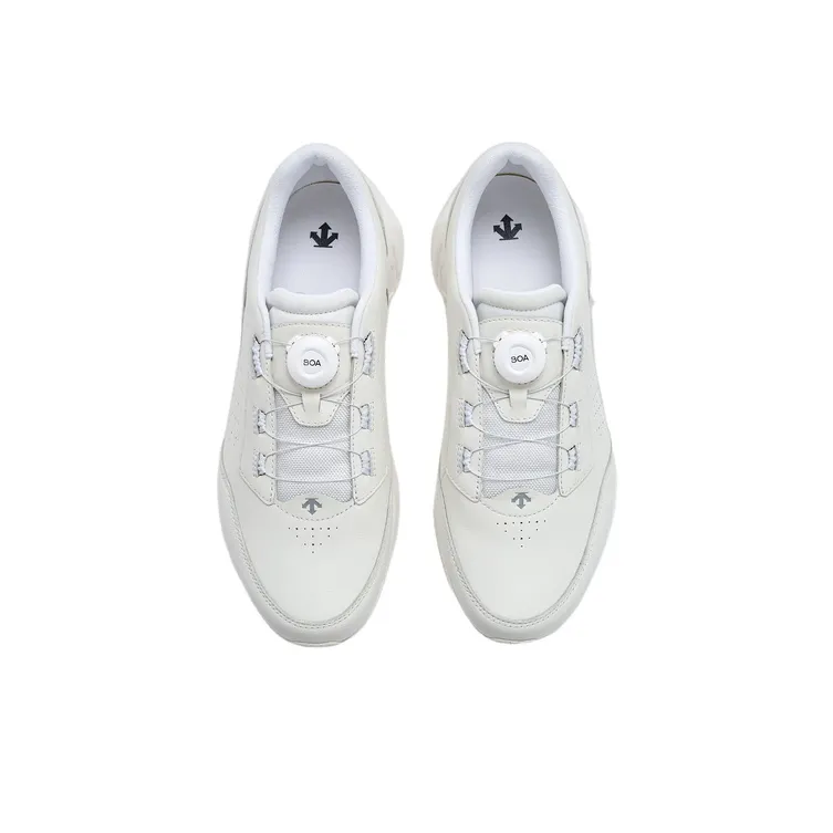 DESCENTE TRAINING Anti Slip Wear Resistant Low Top Training Shoes Women's White-2