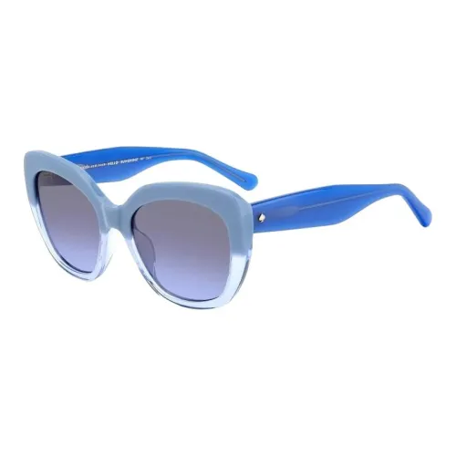 Kate Spade Irregular Shape Sunglasses Women's Blue