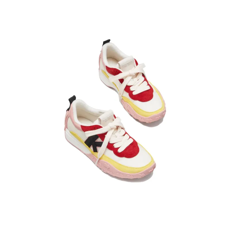 Kate Spade K As In Kate Low-Top Casual Shoes Women's Pink White-3