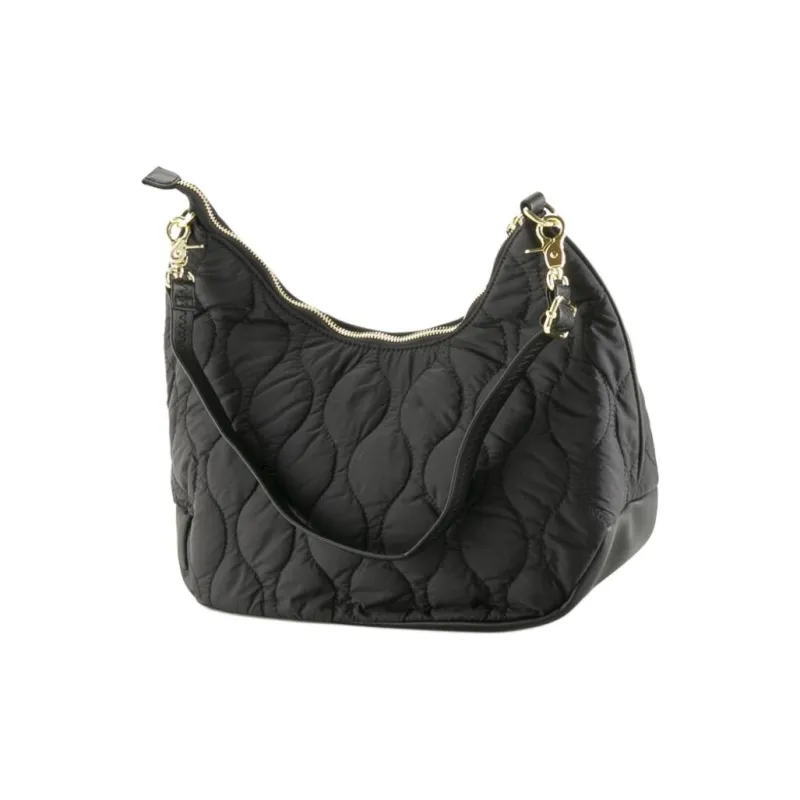 U.S. POLO ASSN. Nylon Shoulder Bag Women's Black-2