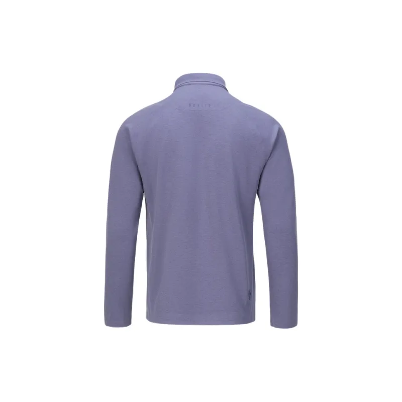 DESCENTE DUALIS Urban Commuting Long Sleeved Polo Shirt Men's-7