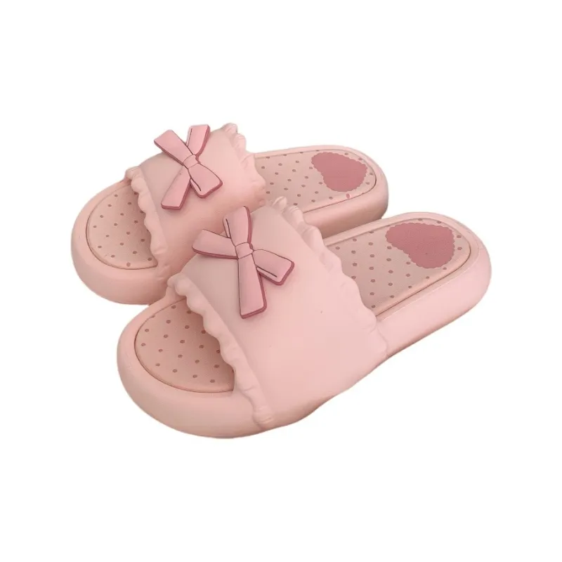SHIGUDE Sandal Slippers Women's, Cream White-6