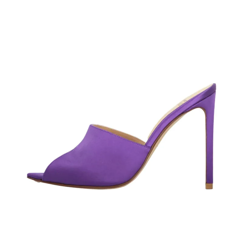 FRANCESCO RUSSO Slide Slippers Women's Purple-0