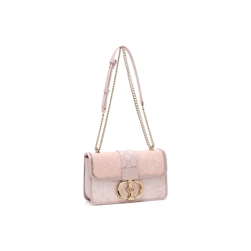 SEPTWOLVES PU Crossbody Bag Regular Women's Pink-2