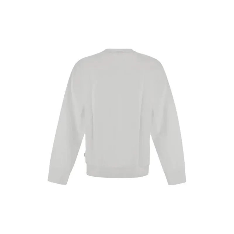 HUGO BOSS Logo patch Cotton Sweatshirt-1