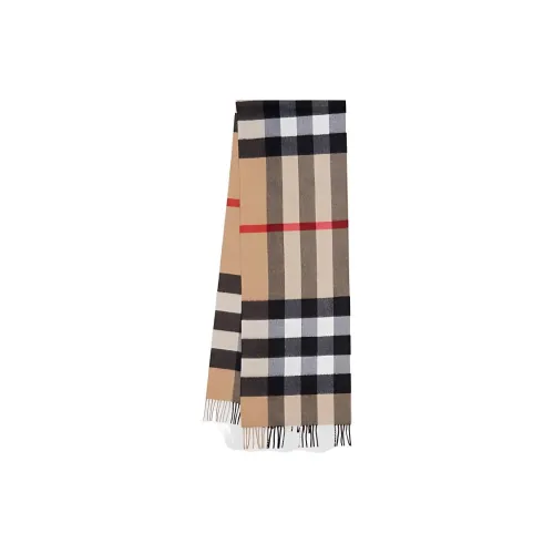 Burberry Checked Cashmere Scarf