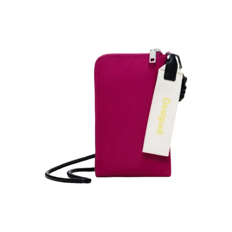 Desigual Polyamide Wallet Small Size Women's Rose Purple-2