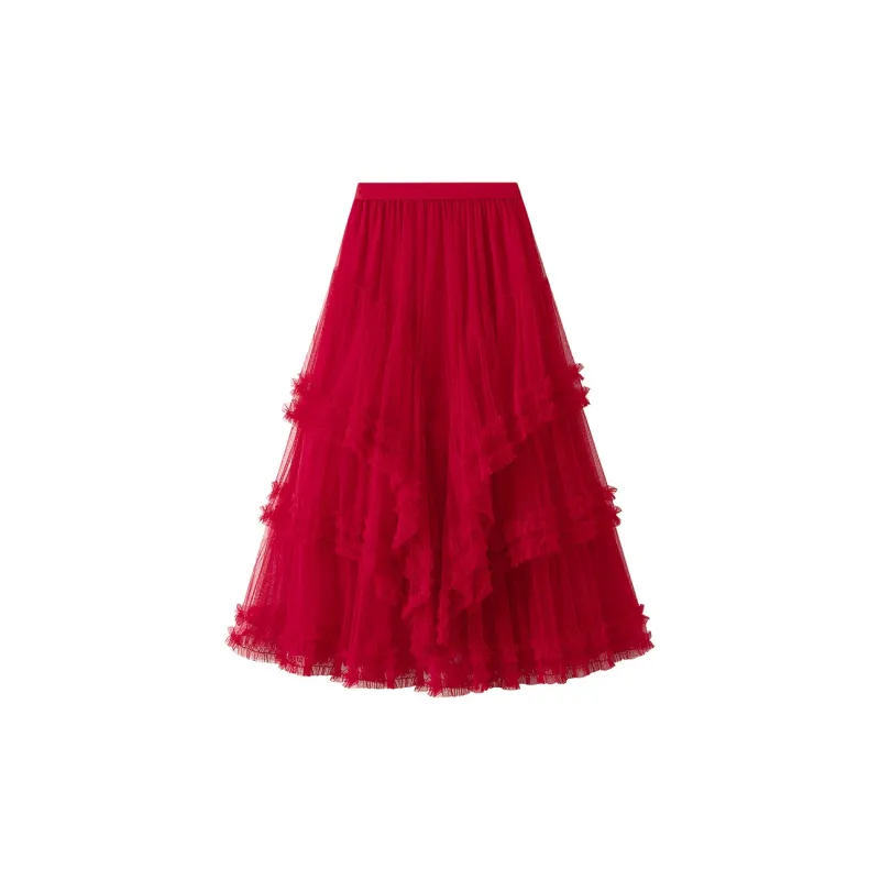 Benhou Casual Long Skirts Women's-6