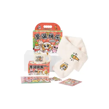 YANCANG x XIANLUOLIPU Mug Insulated Cup Scarf Practical Set Creative Accessory