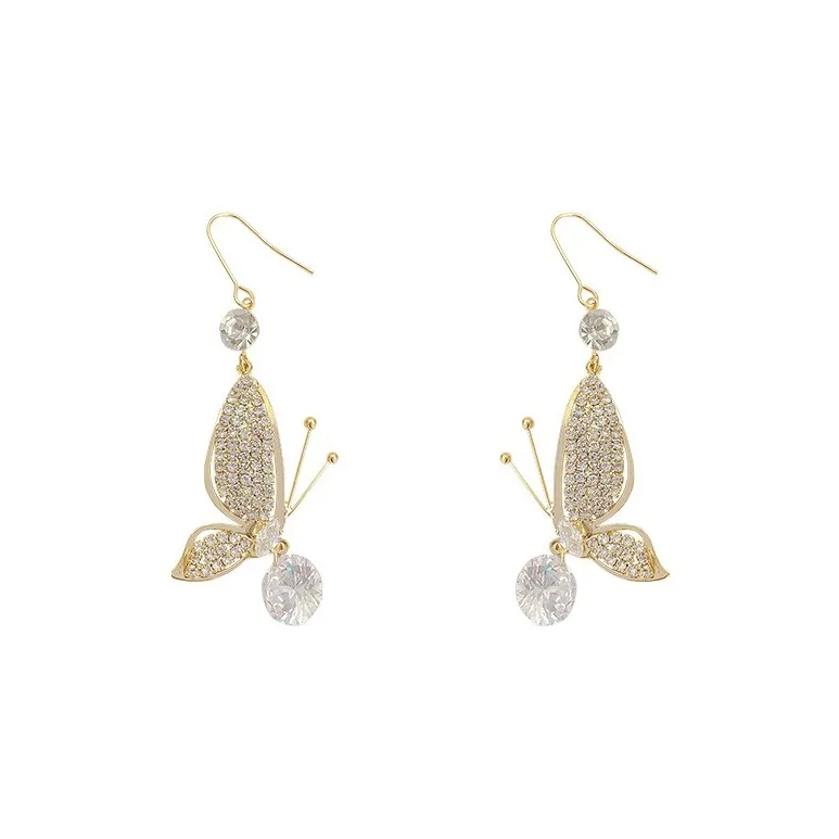 Tong Tong Rabbit Copper Alloy Earrings Women's-0