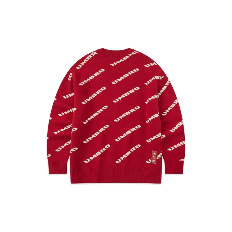 Umbro Sweaters Unisex Equestrian Red-1
