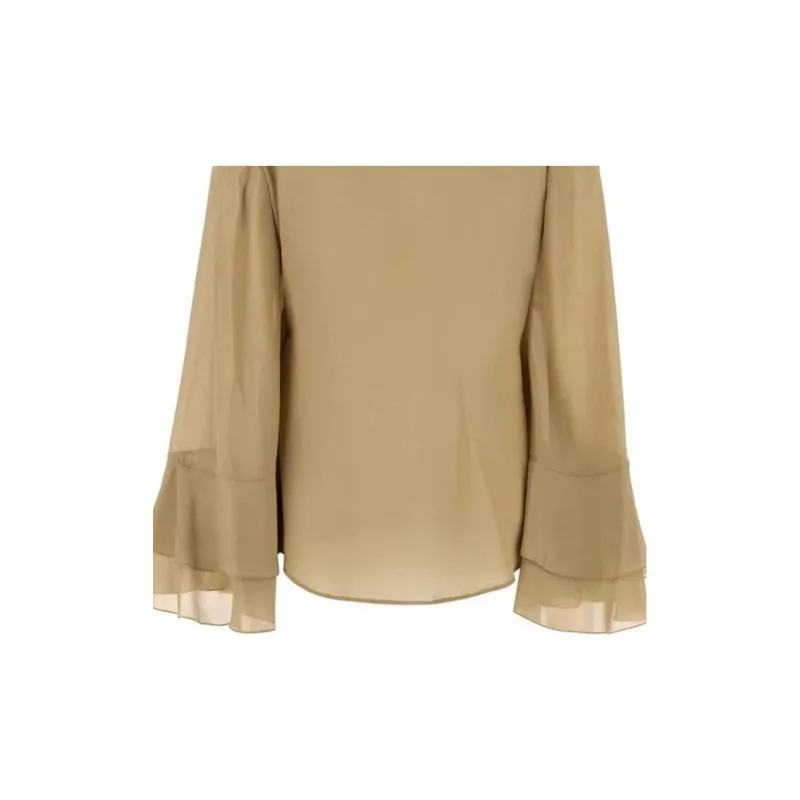 Chloé Ruffled Long Sleeved Shirt-4