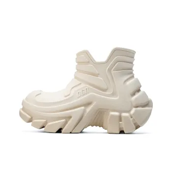 OGR MarkⅠXXL Ankle Boots 6cm Unisex Ecru