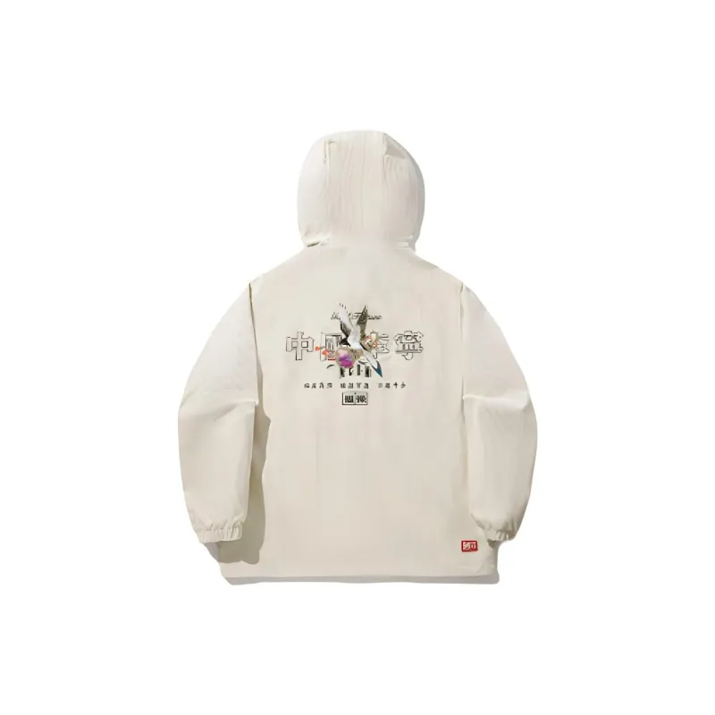 LiNing x MEDM Jackets & Coats Men's Xuan Paper White-1