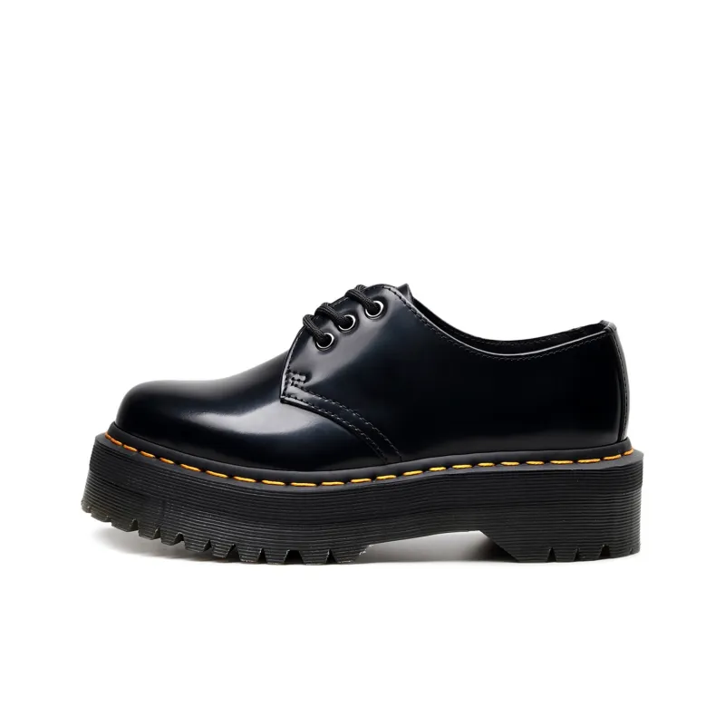 ApsdAa x SITULANG 3 Hole Platform Open Edge Beaded Leather Slip Resistant Low Top Casual Shoes Unisex Black-1
