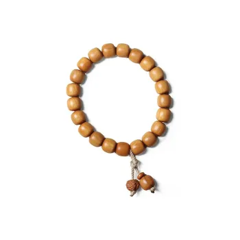 ZUIWENGLANGYASHANWENCHUANG Barbie Sandalwood Bracelets Unisex