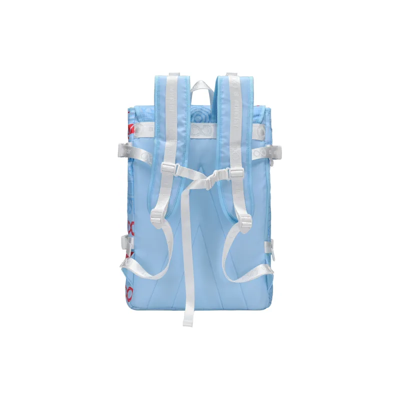 8atheist Polyester Student Backpack Regular Unisex Blue-2