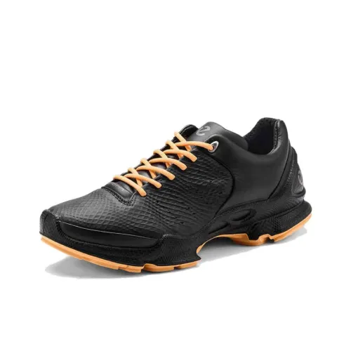 Ecco Biom C Low-Top Trekking Shoes Women's Black Yellow