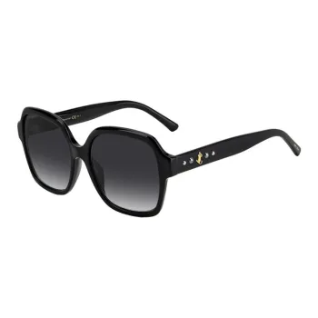 Jimmy Choo Acetate Square Sunglasses Women's Black