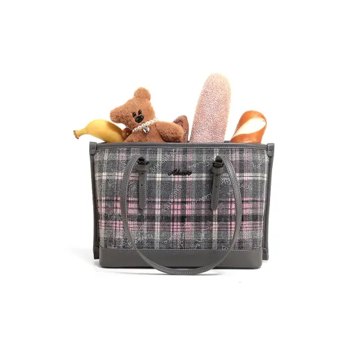 AILUXI Fabric Tote Bag Shopping Bag Shoulder Bags Women's Ballet Grey