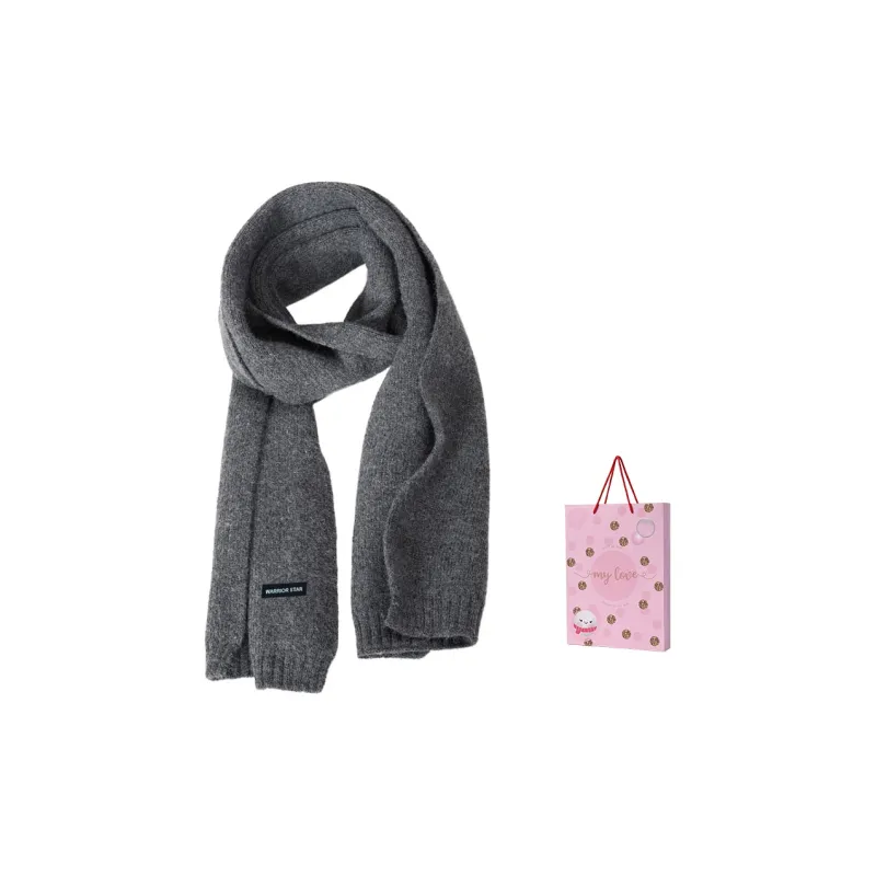 WARRIOR Knit Scarves Unisex-13