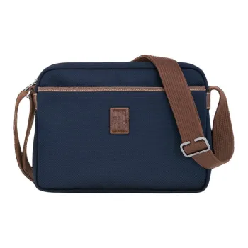 LONGCHAMP Boxford Polyester Camera Bags Shoulder Bags Medium Size Men's Blue