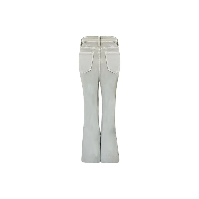 Kazakhstan Jeans Women's Apricot-10