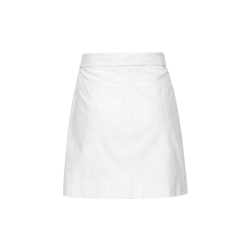 MASFER.SU Denim Short Skirts Women's White-1