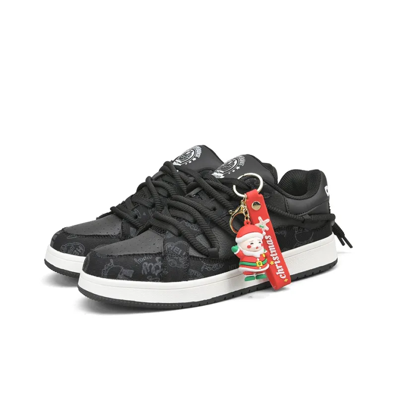 DoraemonA Box Limited Edition Puffy Shoes Low-Top Skateboard Shoes Unisex-368